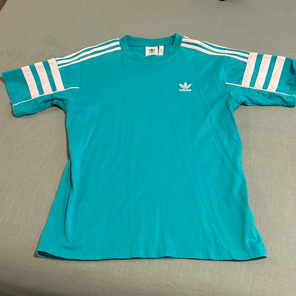 Large Blue Adidas T-Shirt
